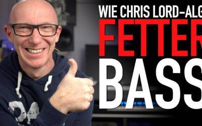 Fetter Bass: Der Chris Lord-Alge Bass abmischen Trick